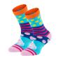 Preview: 6 Paar TippTexx 24 Kinder Socken Gute Laune Einhorn